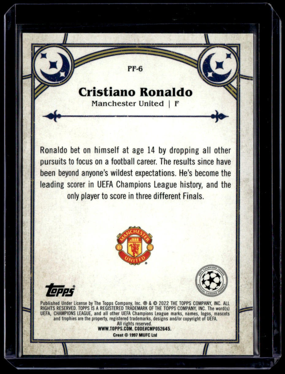 2021-22 Merlin UEFA Champions League Cristiano Ronaldo Prophecy Fulfilled