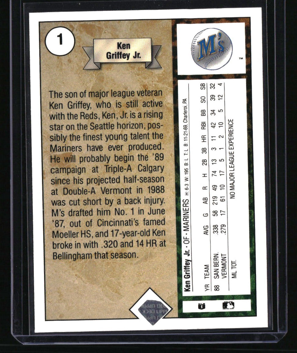 1989 Upper Deck Ken Griffey Jr.