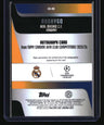 2025-26 Topps Chrome UEFA Club Competitions Rodrygo Chrome Autograph Green #/99