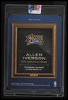 2020-21 Court Kings Allen Iverson Legacy Portrait Signatures Sapphire #/10
