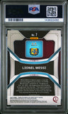 2022 Panini Prizm World Cup Qatar Lionel Messi PSA 9