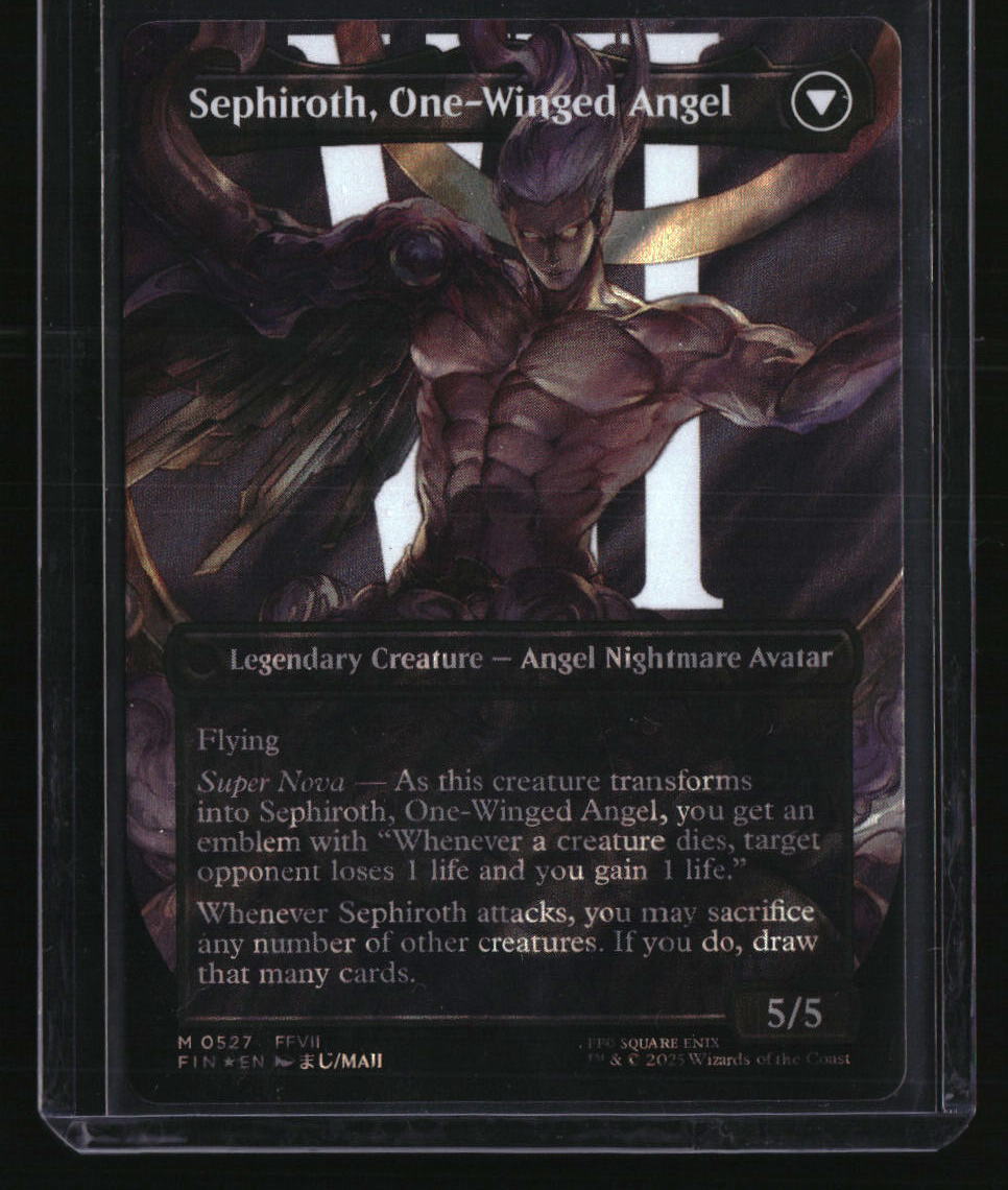 FINAL FANTASY Sephiroth, Fabled SOLDIER (Borderless) (Surge Foil)