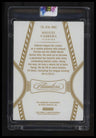 2025 Panini Flawless Miguel Cabrera Flawless Achievements Signatures Gold #/10