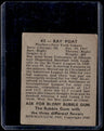1978 1948 Bowman Reprint Ray Poat