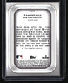 2026 Topps Chrome Aaron Judge Diamond Moments Purple Refractor #/75
