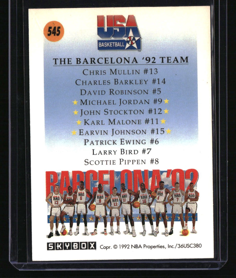 1991-92 SkyBox Michael Jordan / John Stockton / Karl Malone / Magic Johnson