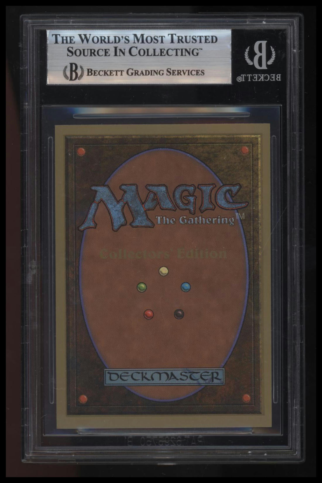 1993 Magic The Gathering Collector's Edition Mox Ruby R BGS 8.5