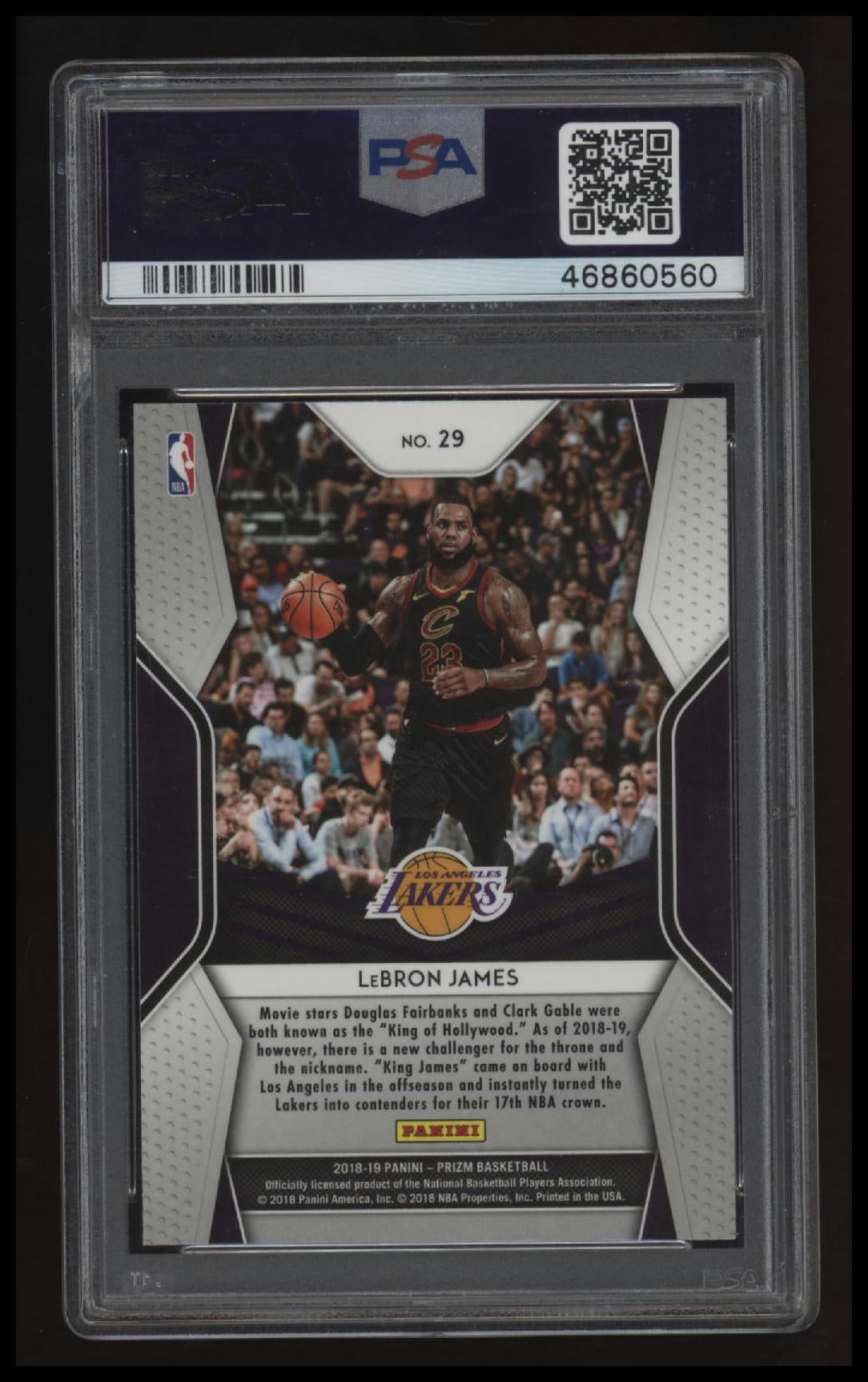 レブロン プリズム シルバー PSA 10 2023-24 PRIZM KALEIDOSCOPIC SILVER #2 LeBRON JAMES PSA 10 LAKERS