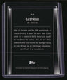 2024 Topps Midnight CJ Stroud Nightball Daybreak #/5