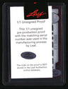 Leaf Metal First Round Bound Unsigned Proof CJ Stroud