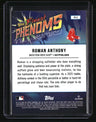 2026 Finest Roman Anthony Finest Phenoms Gold Geometric Refractors #/50