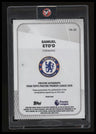 2025-26 Topps Pristine Premier League Samuel Eto'o Auto Orange Pulsar #/25