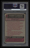 1977 Topps Harry Carson Signed PSA/DNA Cert Auto 10