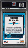 2024 Panini Donruss Michael Penix Jr. Optic Preview-Red Wave PSA 10