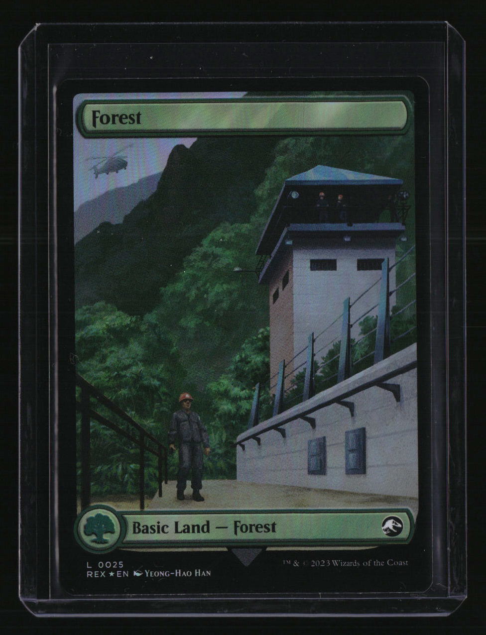 Universes Beyond: Jurassic World Collection Forest Foil