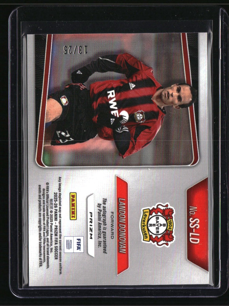 2025/26 Panini Prizm FIFA Soccer Landon Donovan Sensational Signatures #/25