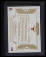 2023 Panini Flawless Collegiate Bijan Robinson / Ewers / Johnson Patches #/20