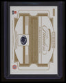 2023 Panini Flawless Collegiate Parker Washington Rookie Patch Auto Gold #/10