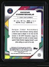 2024-25 Finest UEFA Club Competitions Khvicha Kvaratskhelia Blue Refractor #/75