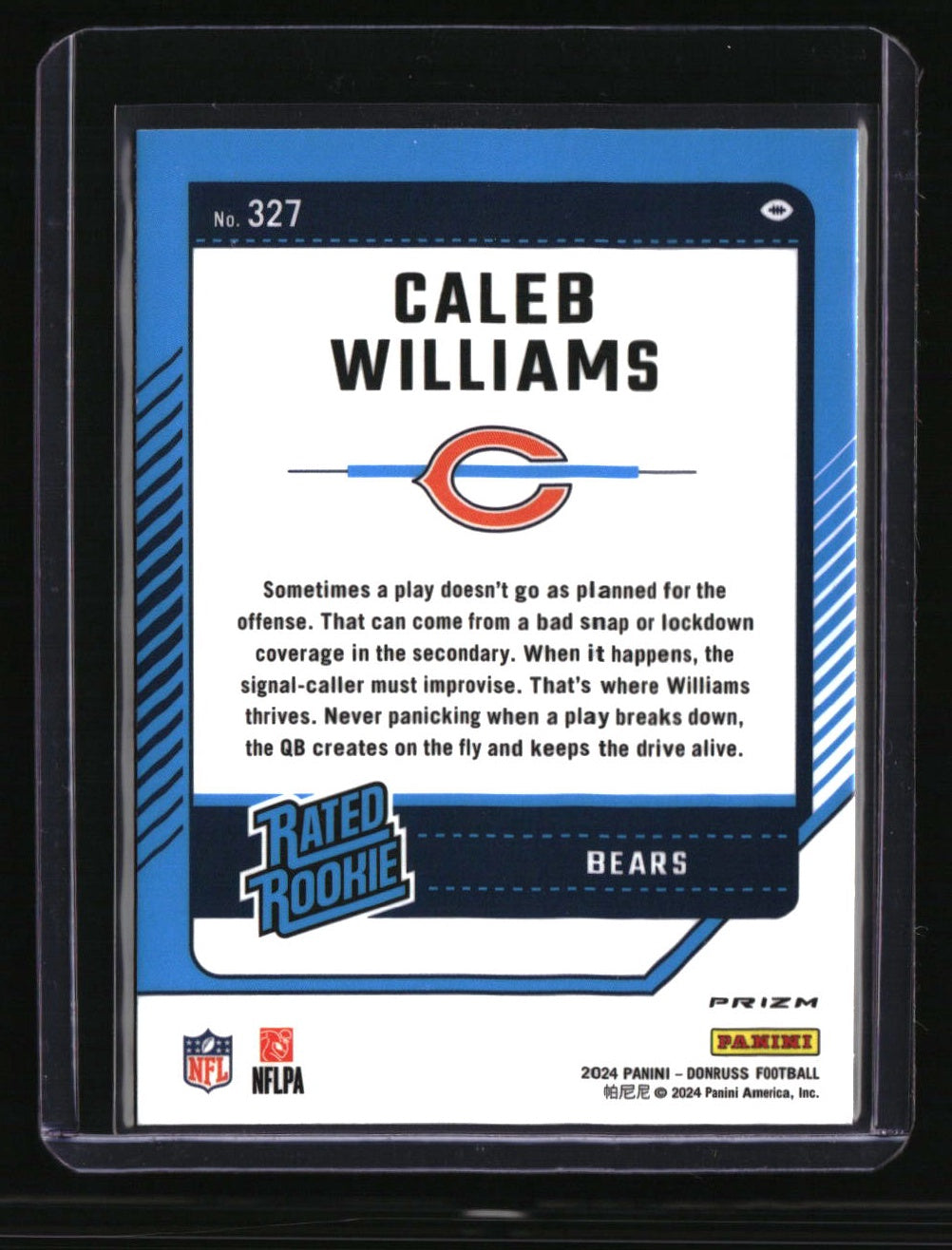 2024 Donruss Caleb Williams Optic Rated Rookies Preview Red Pandora