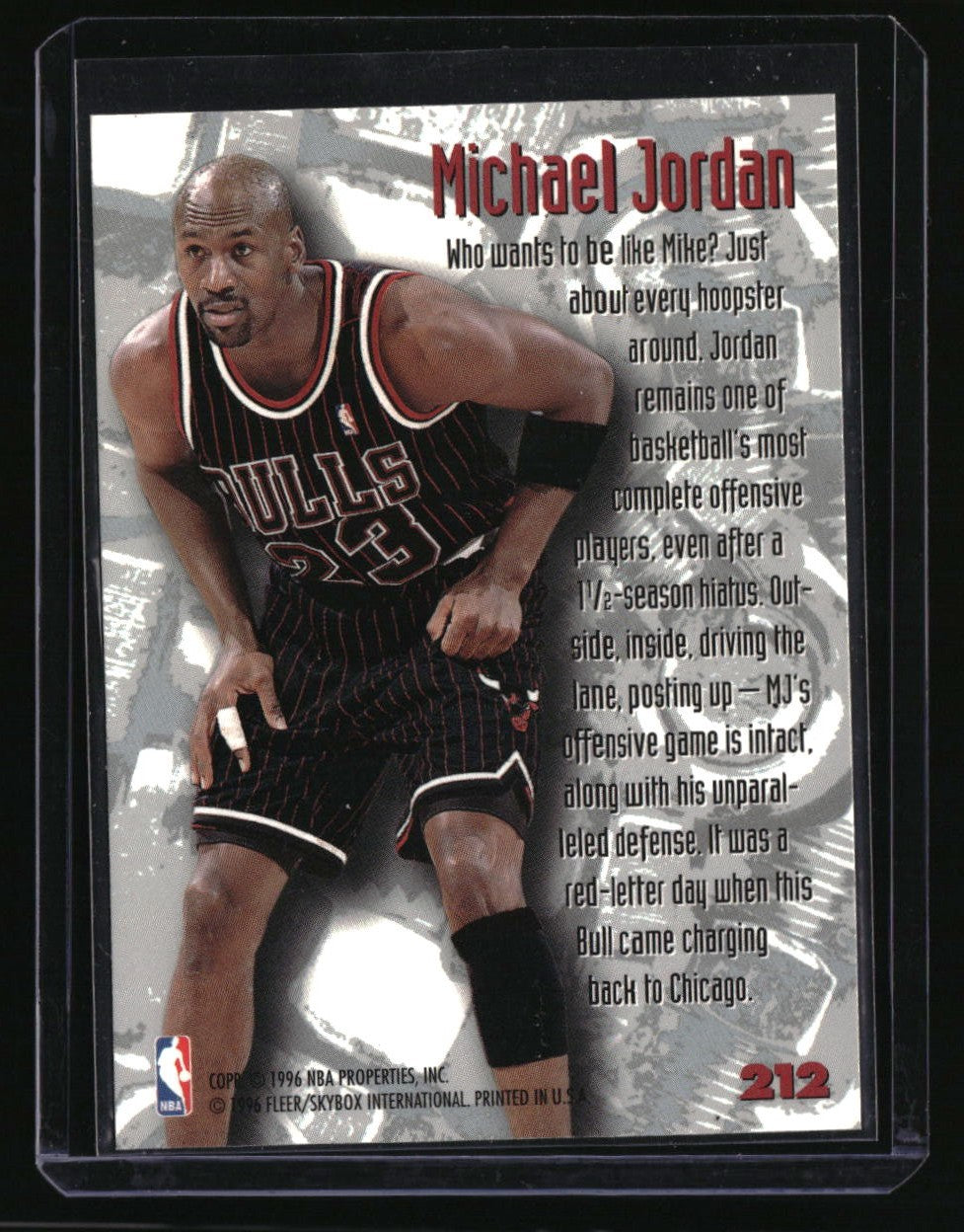 1995-96 Metal Michael Jordan