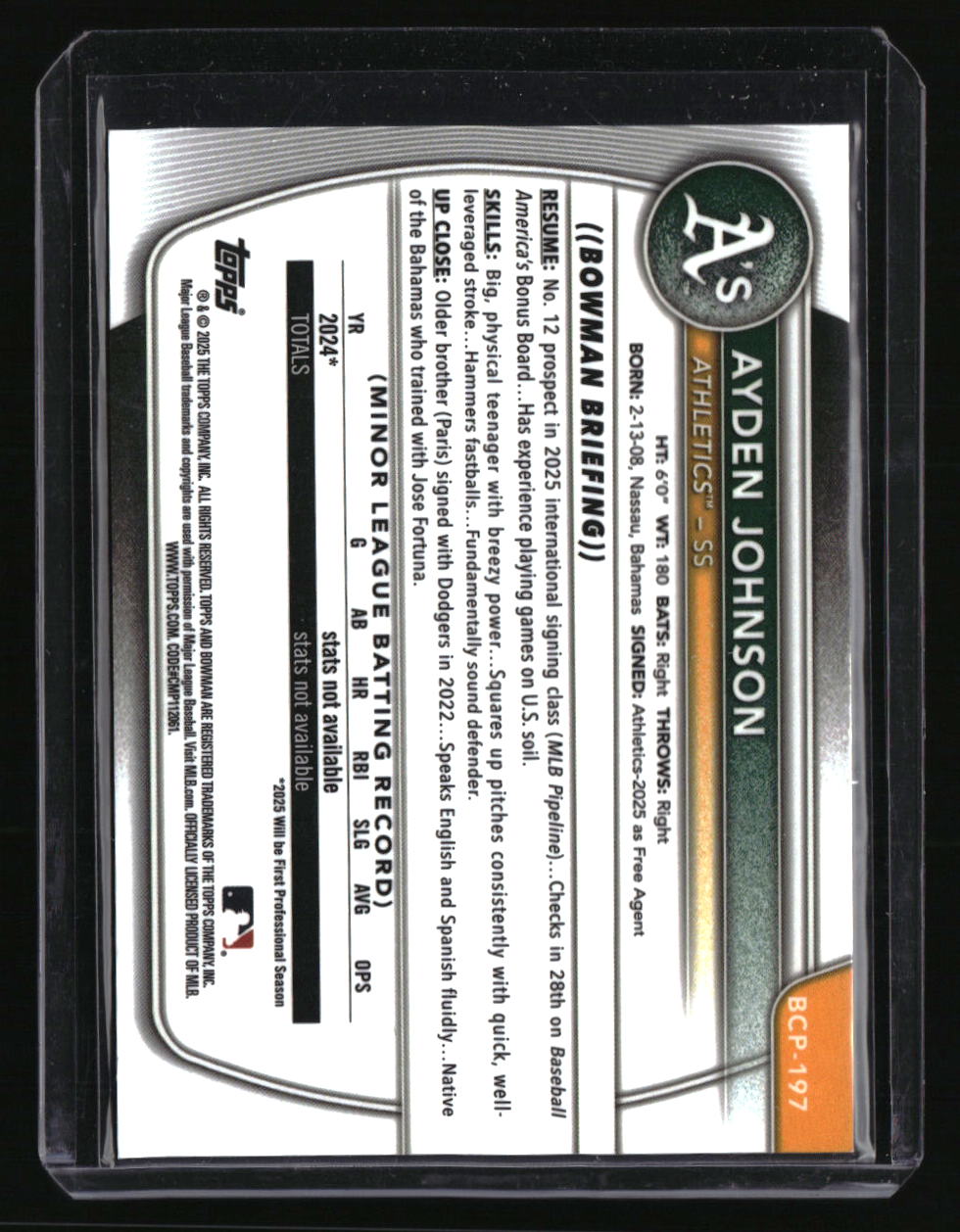 2025 Topps Update Jackson Jobe Gold Holo Foil #/50