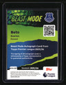 2025-26 Topps Premier League Beto Beast Mode Autographs