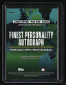 2026 Finest Christopher Russo Finest Personality Autographs Black #/10