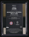 2024-25 Topps Museum Collection UEFA CC Leroy Sané Meaningful Material #/150