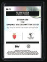 2025-26 Finest UEFA Club Comp. Folarin Balogun Base Autographs Blue Wave #/150