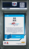 2024 Panini Donruss Optic Bo Nix Stars PSA 10
