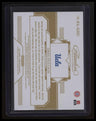 2023 (2022 Card) Panini Flawless Collegiate Greg Dulcich Patch Autographs #/25