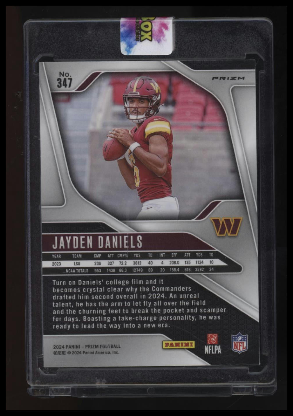 2024 Panini Prizm Jayden Daniels Silver