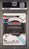 2023 Topps Finest Finest Autographs Ezequiel Duran Autograph-Green PSA 10