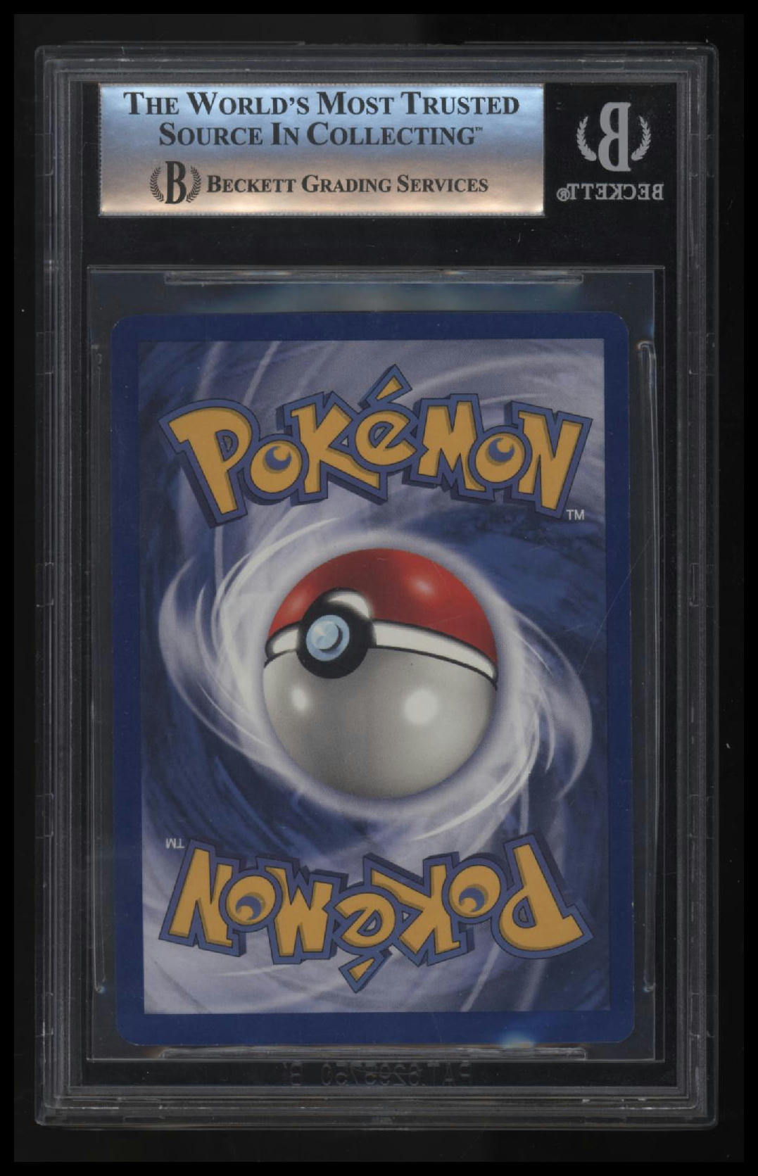 1999 Pokemon Base 1st Edition Pikachu (Red cheeks) ERR C/Thick Stamp BGS 9.0