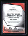 2025 Bowman's Best Steele Hall Best of 2025 Autographs Refractors