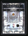 2025-26 Topps Chrome LeBron James Serenity Magenta Refractor #/399