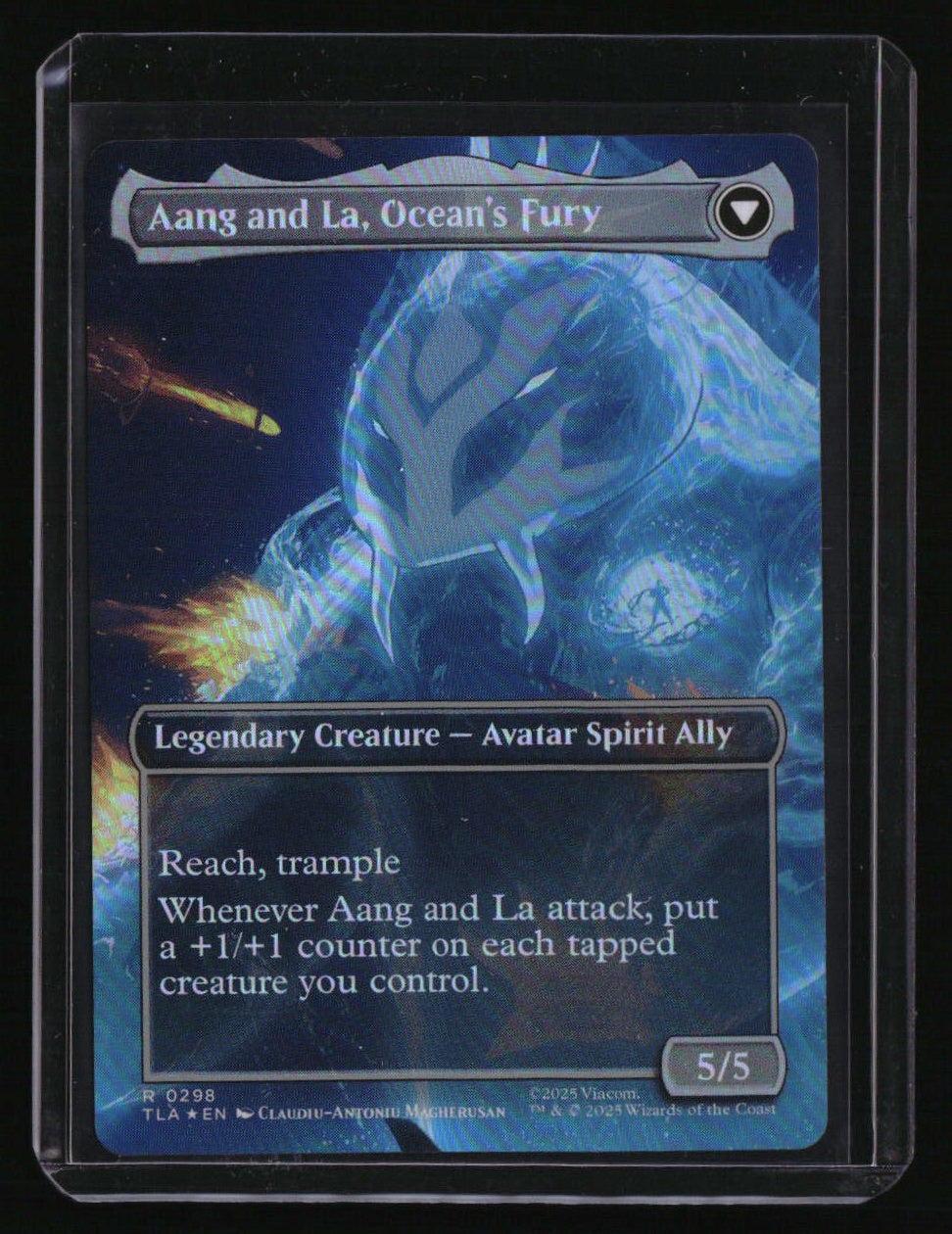 Avatar the Last Airbender Aang, Swift Savior Borderless Foil