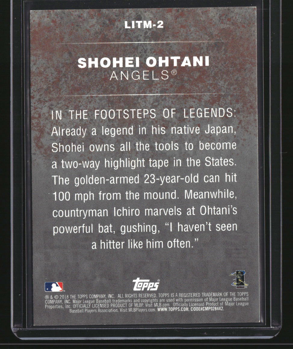 2018 Topps Shohei Ohtani Legends in the Making (Series 2)