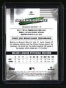 2026 Finest Jacob Misiorowski Purple Geometric Refractors Bookend 75/75