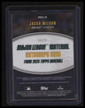 2025 Topps Update Jacob Wilson Major League Material Autographs Orange #/25