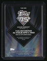 2026 Topps Chrome David Wright 75th Diamond Autographs Green Refractors #/99