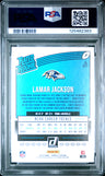 2018 Panini Donruss Lamar Jackson PSA 10