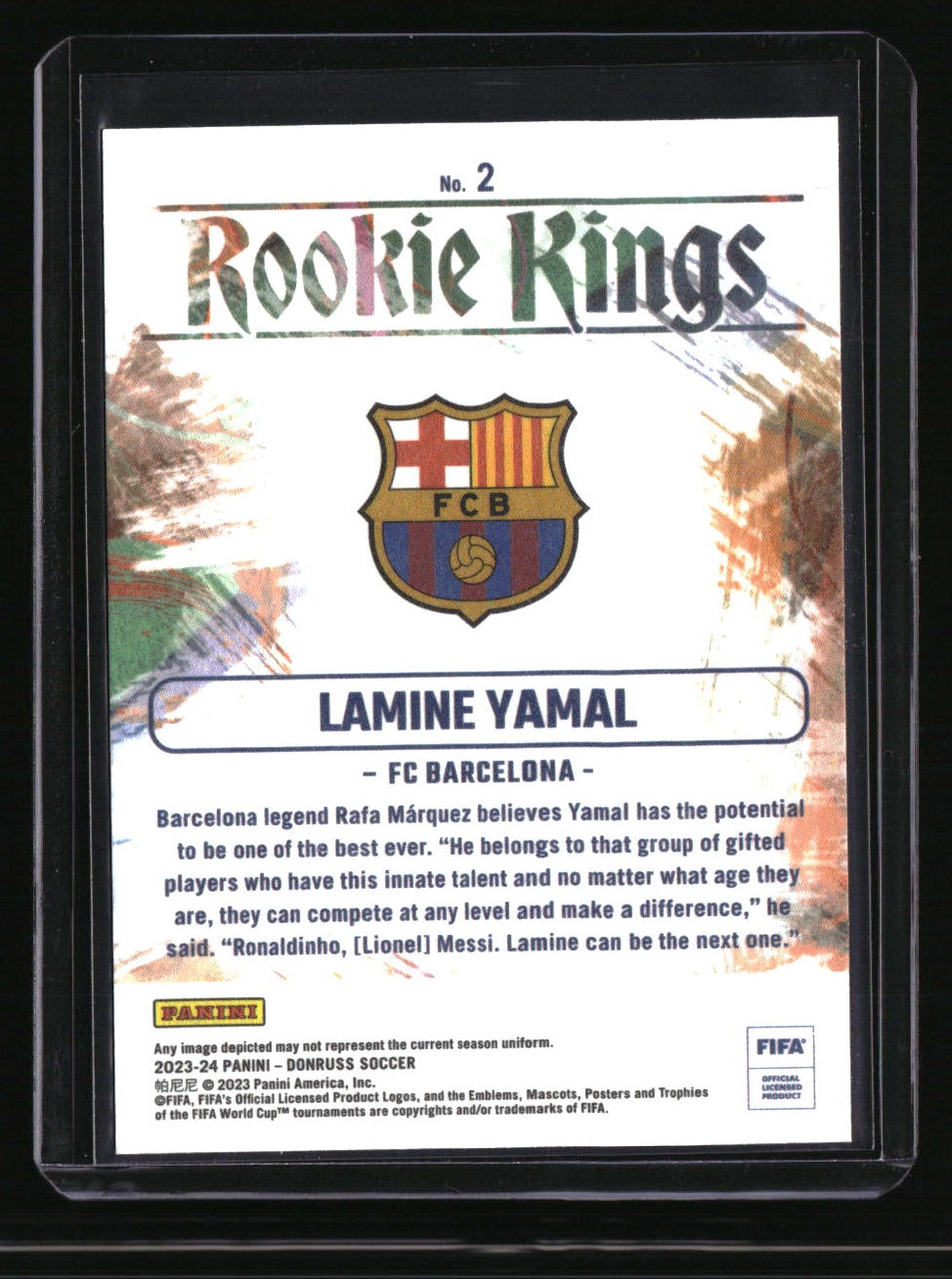 2023-24 Donruss Lamine Yamal Rookie Kings