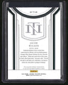 2024 Panini National Treasures Jacob Wilson Treasured Threads #/99