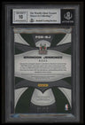 2009-10 Certified Jersey Number Prime Sigs Brandon Jennings/10 BGS 9