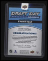 2023-24 SP Game Used #DDM-AF Adam Fantilli Draft Day Marks #/35 (L)
