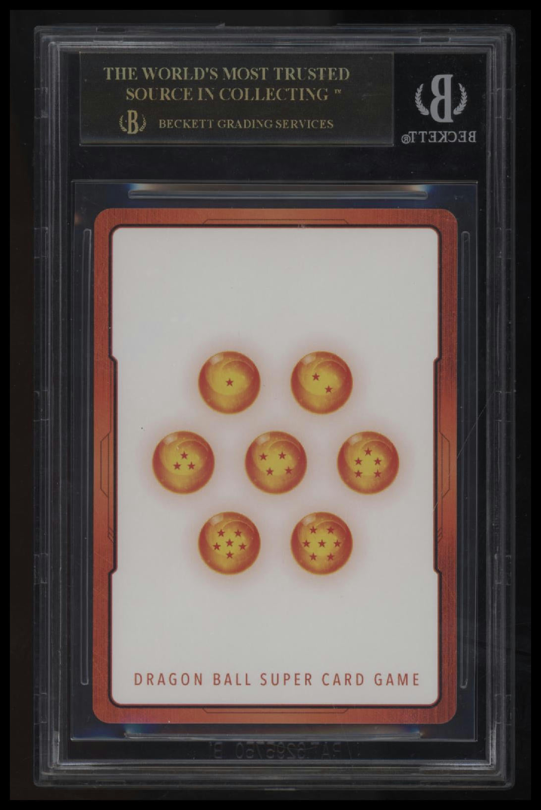 Dragon Ball Manga Booster Jp Energy Marker Master Roshi GOLD BGS 10 BLACK LABEL