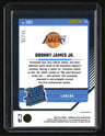 2024-25 Donruss Optic Bronny James Jr. Fast Break Red #/75