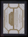2023 Panini Flawless Owen White Dual Memorabilia Autographs Ruby #/20
